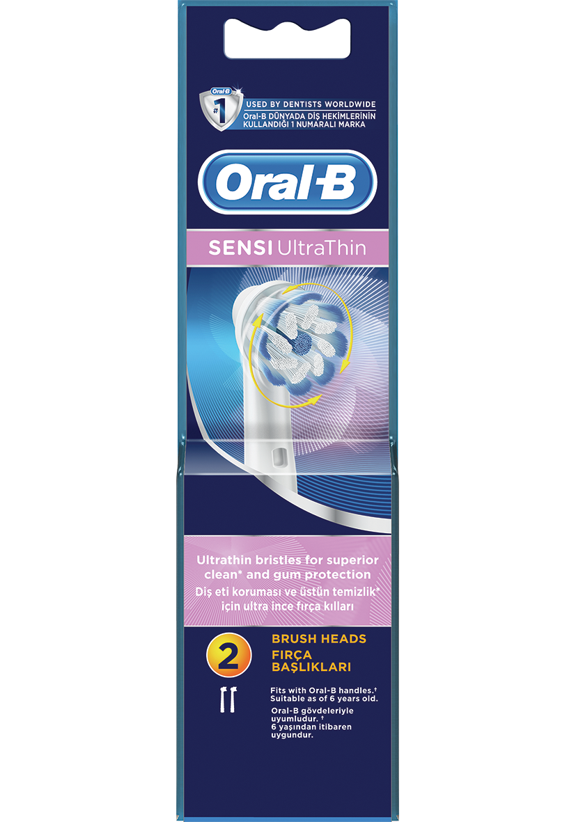 Oral-B Replacement Toothbrush Heads - Sensi Ultra Thin