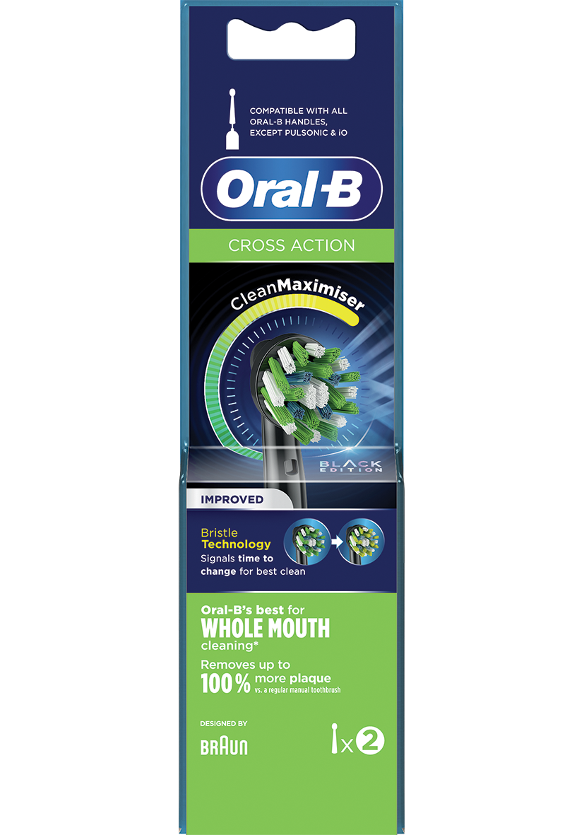 Oral-B Replacement Toothbrush Heads - Cross Action